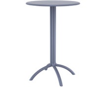 Compamia ISP161-DGR Octopus Round Bar Table Dark Gray , EA of 1/EA