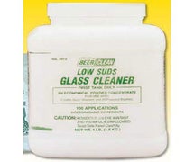 Beer Clean 15207650 Glass Cleaning Detergent Low Suds Formula, 4 lb. Jar