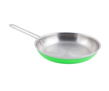 Bon Chef 60308 Classic Country French Collection Saut Pan/Skillet, no cover, Lime Green