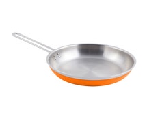 Bon Chef 60308 Classic Country French Collection Saut Pan/Skillet, no cover, Orange