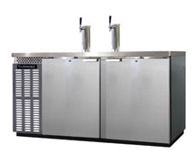 Continental Refrigerator KC59-SS Draft Beer Cooler, 59"W, 22.0 Cubic Feet
