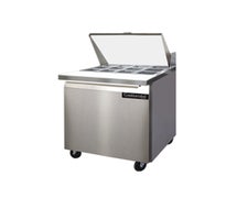Continental Refrigerator SW27-12M Mighty Top Sandwich Prep Table, 27"W, 7.4 Cu Ft Capacity