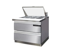 Continental Refrigerator SW32-12M-FB-D Mighty Top Sandwich Prep Table, Front Breather, 32" W