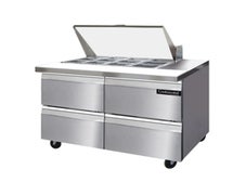 Continental Refrigerator SW48-12M-D Mighty Top Sandwich Prep Table, 48"W, 13.4 Cu Ft Capacity