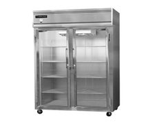 Continental Refrigerator 2RS-GD Refrigerator, Reach-In Display, Two-Section