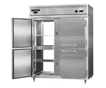 Continental Refrigerator DL2RW-PT-HD Refrigerator/Heated Cabinet, Pass-Thru, Two-Section