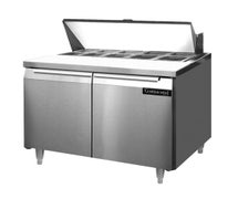 Continental Refrigerator DL36-10 Sandwich Prep Table, 36"W, Two-Section