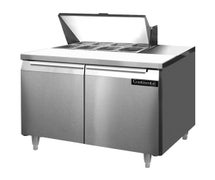 Continental Refrigerator DL36-8 Sandwich Prep Table, 36"W, Two-Section