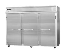 Continental Refrigerator 3FES Extra-Wide Freezer, Reach-In, 85-1/2"W Three-Section
