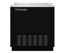 Continental Refrigerator CGC24 Refrigerator, Glass & Plate Chiller, Flat Top