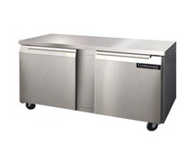 Continental Refrigerator SW60 Work Top Refrigerator, 60"W, 17.0 Cu Ft Capacity