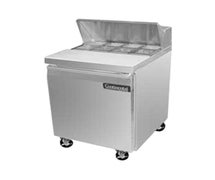Continental Refrigerator SW27-8 Sandwich Prep Table, 27"W, 7.4 Cu Ft Capacity