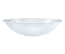 Pebbled Plastic Bowl - 20-1/4 Qt. Capacity, 18" Diam., Clear