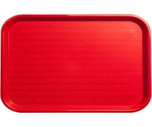 Fast Food Tray - 14"Wx18"D, Red