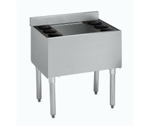 Krowne Metal 18-24-7 Silver Series 24" Ice Bin with Cold Plate