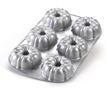 Nordic Ware 50602 Bundt Muffin Pan, 6 Cavity - Commercial
