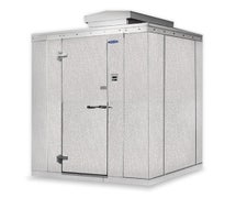 Kold Locker Walk-In Cooler - Outdoor, Quick Ship, 8 ft. x 10 ft. With Floor, Left