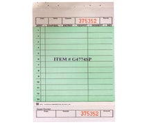 National Checking G4797 Guest Checks, Two-Part, Carbonless