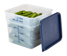 Cambro 18SFSPP Square 18 Quart Translucent - Case of 6