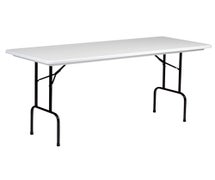 Central Exclusive RS3072-AM Antimicrobial Folding Table, Plastic Top, 36"H