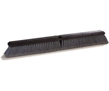 Carlisle 3620481823 Flo-Pac Flagged Polypropylene Broom Head, 18"W, Gray