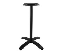 Indoor/Outdoor Aluminum Table Base - 42"H, Black