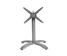 Indoor/Outdoor Aluminum Table Base - 29"H, Silver