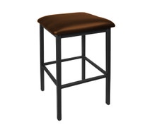 Central Exclusive 2510B-SB Trent Bistro Backless Barstool, , Grade 4 Vinyl Seat