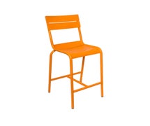 Central Exclusive PH812BCT Beachcomber Aluminum Barstool, Stackable, Citrus