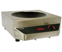 Cooktek MWG1800 Induction Wok Range - 16000 BTU, 17-1/4"Wx14-3/4"Dx7-1/3"H