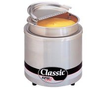 APW Wyott RCW-11SP Food Warmer Package - Round 11 Quart, Includes Cooker, Inset, Cover and Ladle