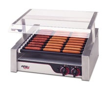 APW Wyott HRS-31S X-Pert HotRod Hot Dog Non-Stick Roller Grill - 30-Dog Capacity