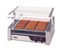 APW Wyott HR-20S X-Pert HotRod Hot Dog Chrome Roller Grill - 20-Dog Capacity