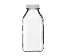 Libbey 56634 Milk Bottle with Lid, 33-1/2 Oz. Capacity