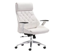 Zuo Modern 205891 Boutique Office Chair, White