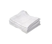 R&R CR61250 White Wash Cloth, 12" x 12", 12-Pack