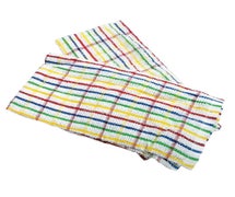 R&R CR31560 Rainbow Terry Kitchen Towel, 15" x 25", 12-Pack