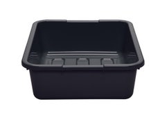 Cambro 21157CBP110 Cambox Bus Tub, 15"x21"x7", Black, Case of 12