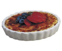 Diversified Ceramics - DC-846-W - 8 oz. Round Creme Brulee, White, 24/CS