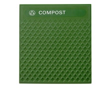 Rubbermaid 2182673 Decorative Plastic Compost Panels, Medium (Pack of 4)