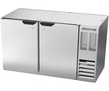 Beverage-Air BB48Y Back Bar Storage Cooler - 48"W, 2 Solid Doors on Front, Stainless Steel