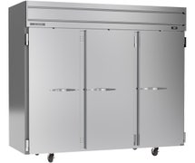 Beverage-Air HR3HC-1S Top Mount Refrigerator, 3 Solid Doors, 78"W, 71.5 Cu. Ft.