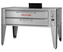 Blodgett 911P - Double Pizza Deck Oven - 51"W, Natural, Canopy Hood