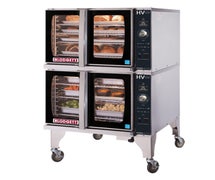 Blodgett HV100GDBL - HydroVection Oven, Double-Stacked, Gas, LP Gas, 120 Volts