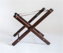 Old Dominion Furniture A-Series - Wooden Infant Carrier Stand, Walnut