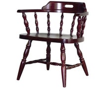 Old Dominion Furniture 208 - Captains Series Chair with Solid Wood Seat