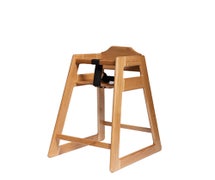 Old Dominion OD-100 - CPSC Compliant High Chair, Solid Oak, Natural Finish