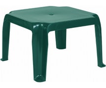 Compamia ISP240-GRE Sunray Resin Square Side Table Green, CS of 2/EA