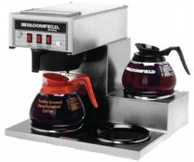 Bloomfield 8571-D3 Pour Over Coffee Brewer, 3 Bottom Warmers