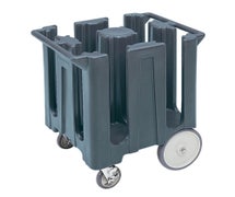 Cambro DC825 Dish Caddy - For Plates up to 8 1/4" Diameter, Granite Gray
